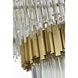 Willow 16 Light 40 inch Satin Gold Chandelier Ceiling Light