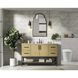Lennox 54 X 34 inch Honey Brown Bathroom Vanity Cabinet