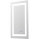 Riven 30 X 18 inch White LED Mirror