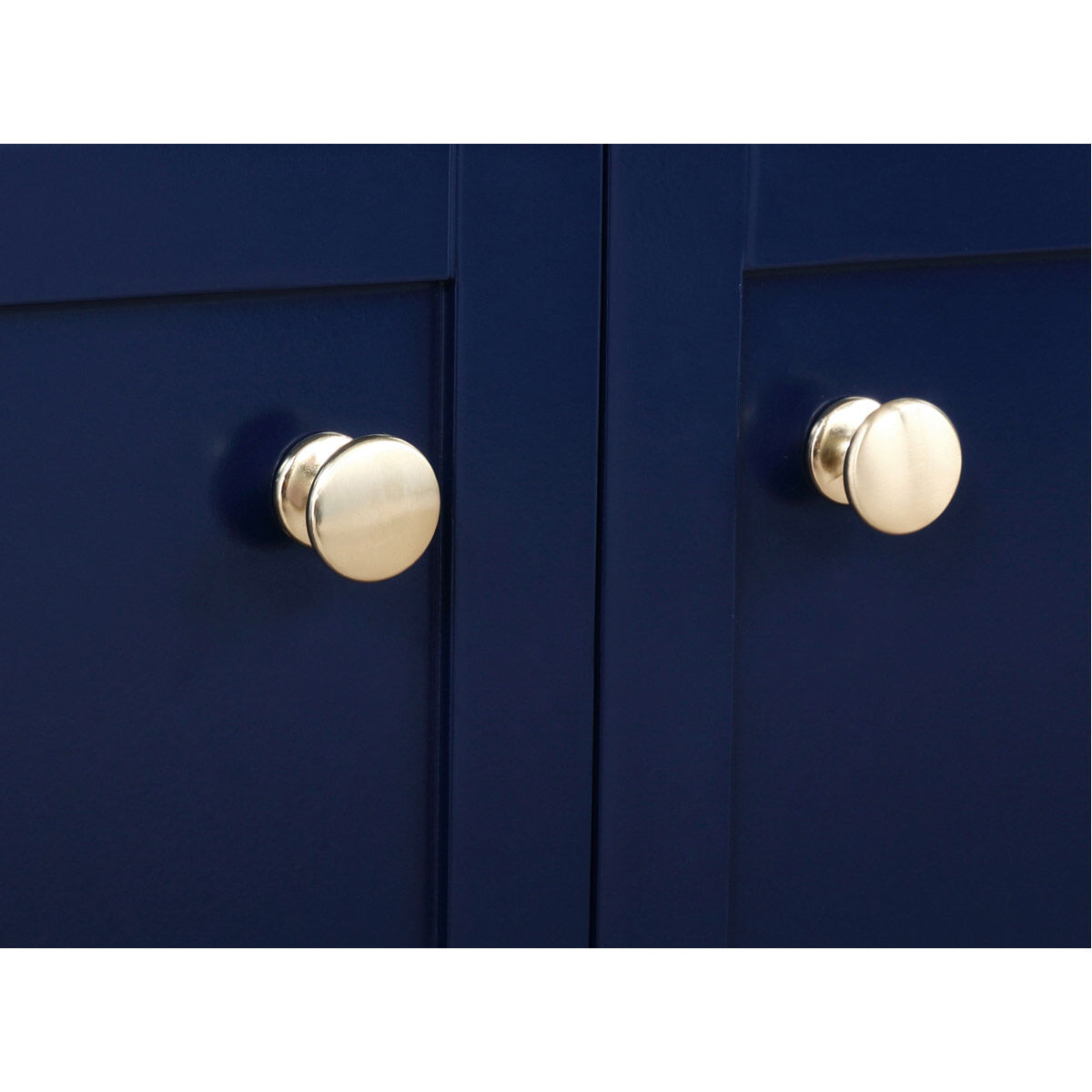 Americana 48 X 22 X 35 inch Blue Vanity Sink Set