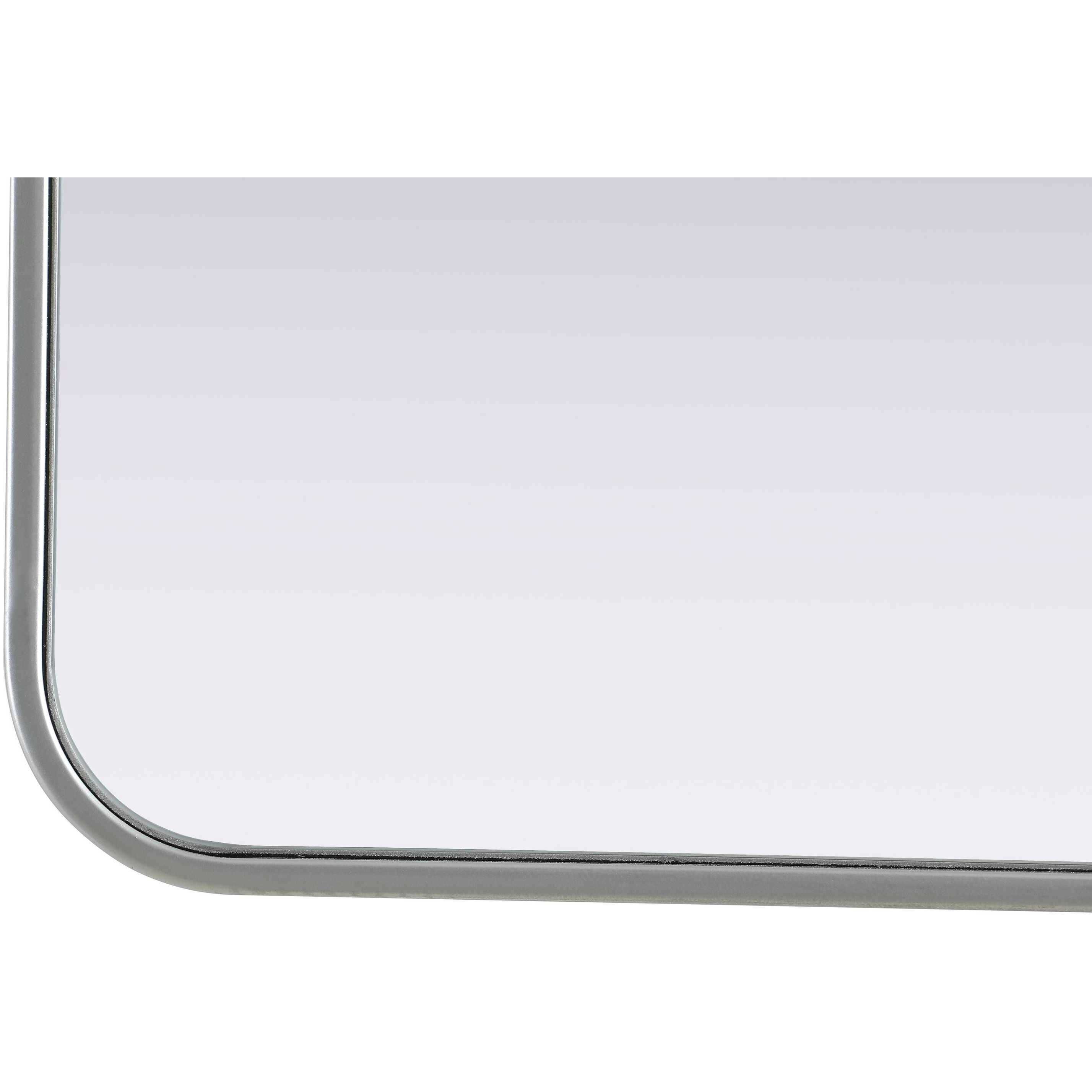 Remy 36 X 24 inch Silver Mirror