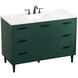 Baldwin 48 X 22 X 34 inch Green Vanity Sink Set