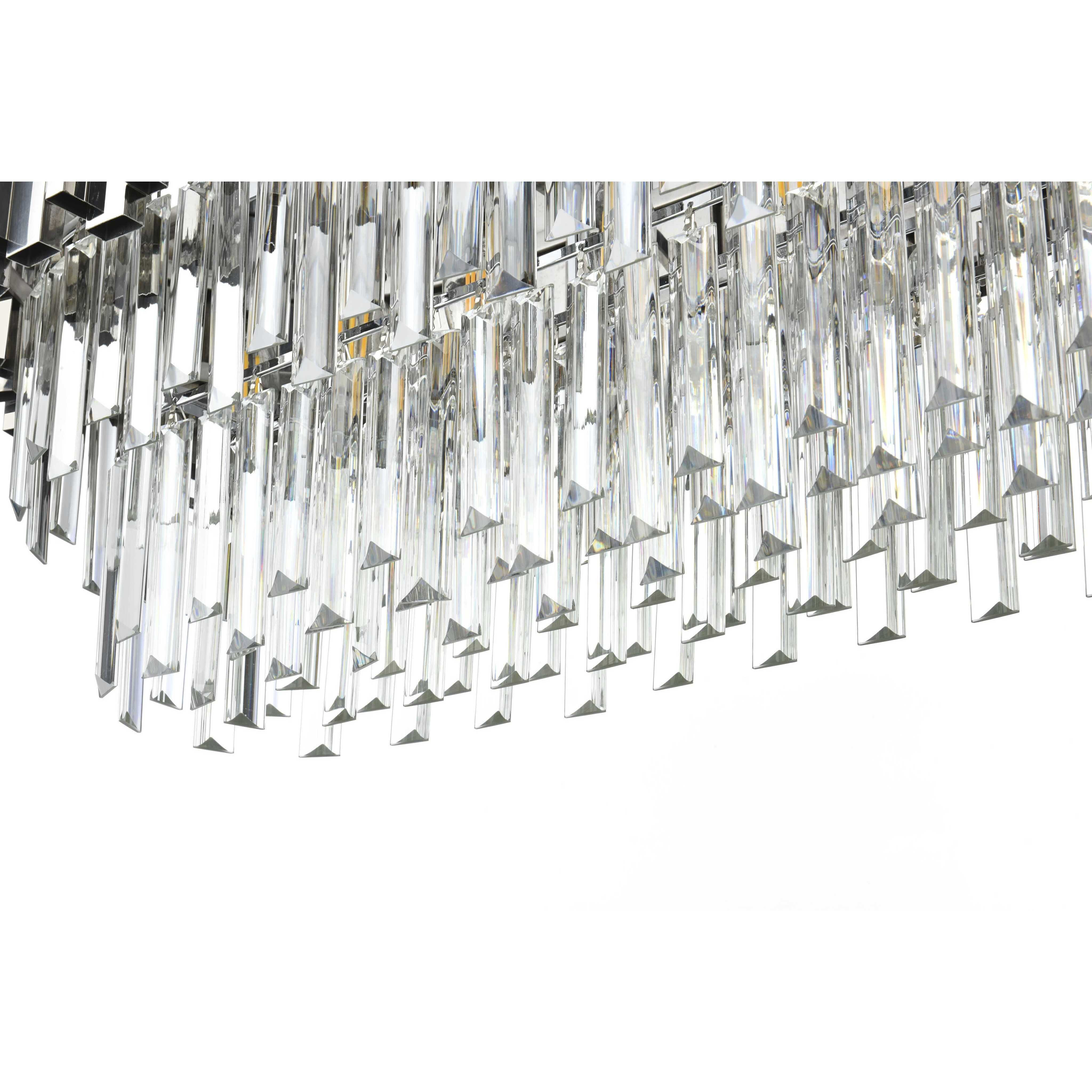 Willow 9 Light 14 inch Chrome Chandelier Ceiling Light