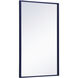 Monet 28 X 28 inch Blue Wall Mirror