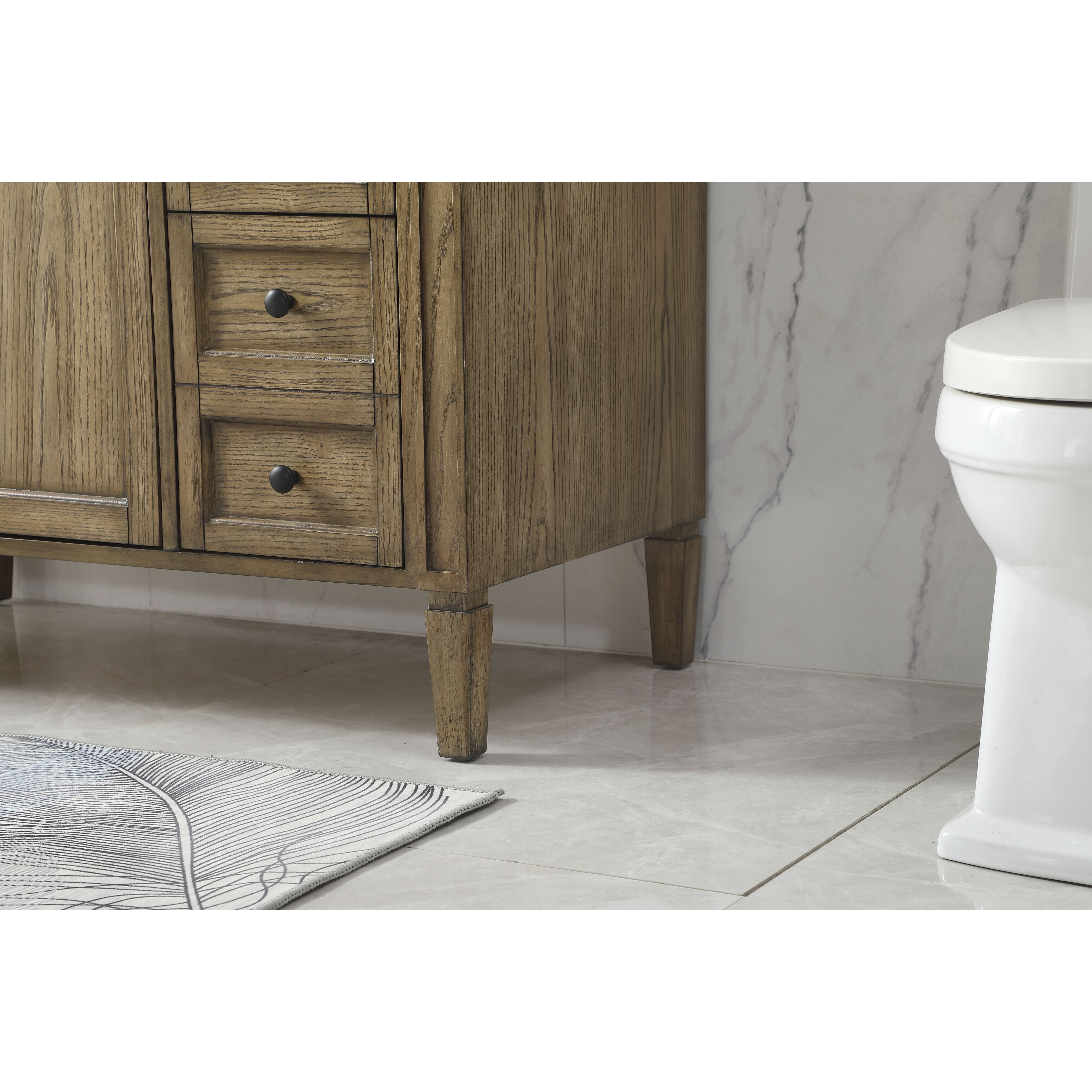 Park Avenue 42 X 21.5 X 35 inch Driftwood Vanity Sink Set in Dark Walnut