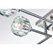 Eren 8 Light 31 inch Chrome Flush Mount Ceiling Light