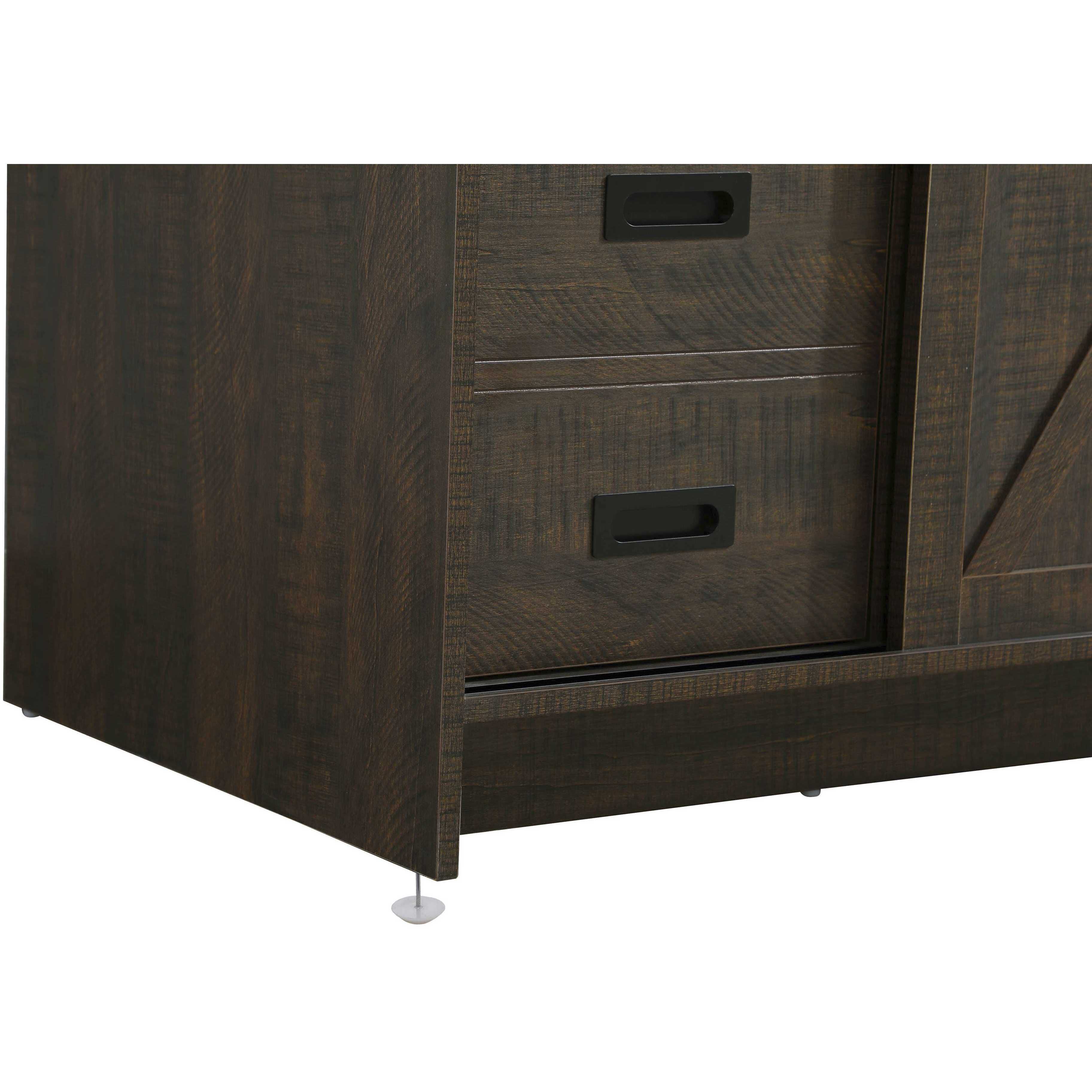 Austin 60 X 34 inch Expresso Bathroom Vanity Cabinet