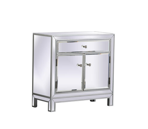 Modern Antique Silver Cabinet