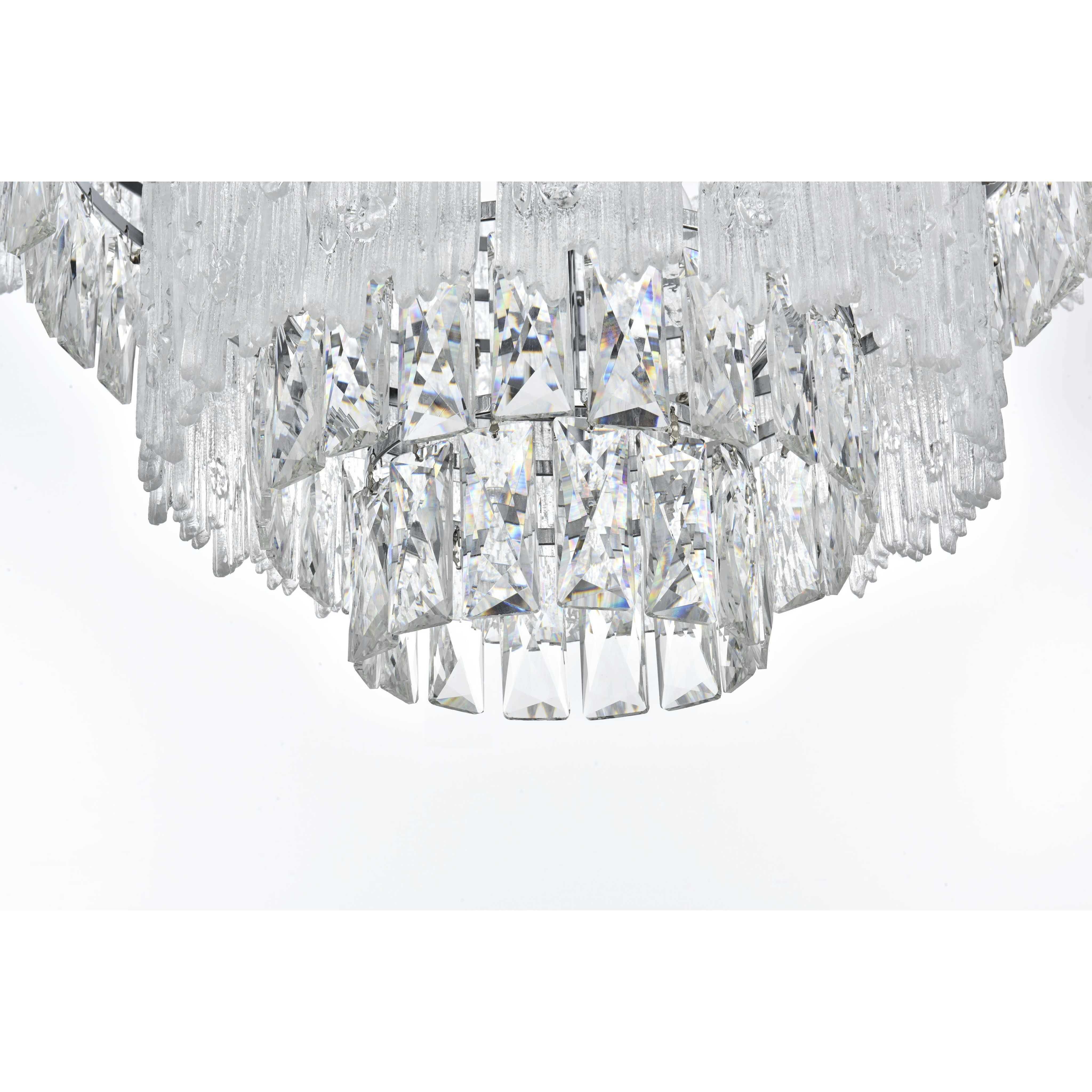 Emilia 8 Light 25 inch Chrome Chandelier Ceiling Light