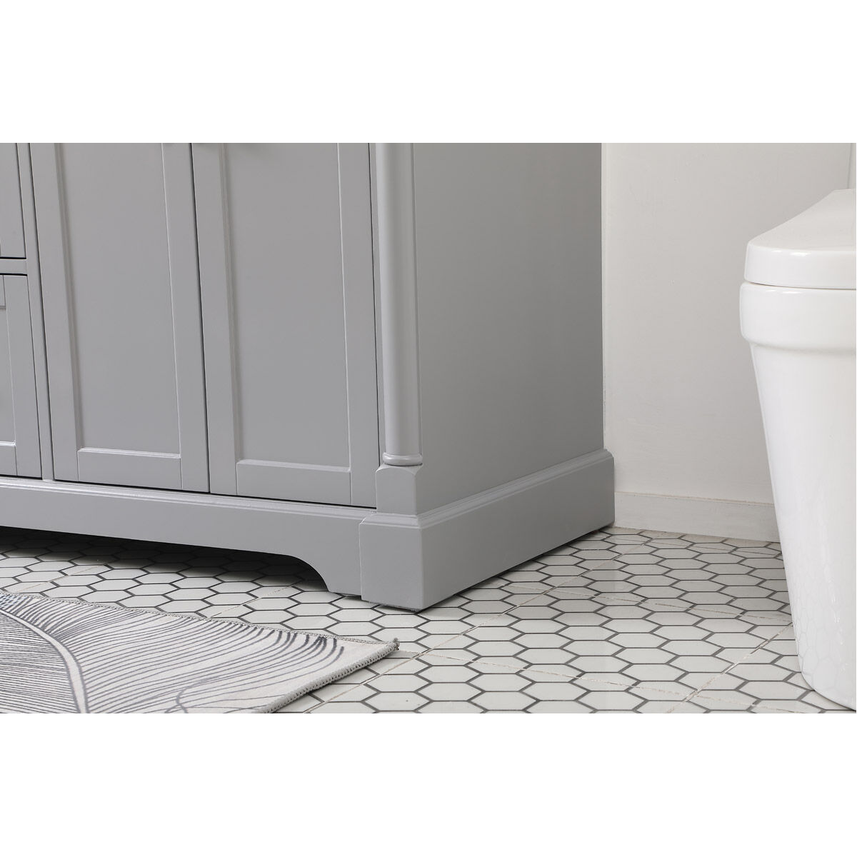 Clarence 60 X 22 X 35 inch Grey Vanity Sink Set