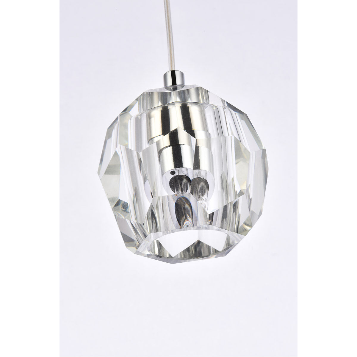 Eren 1 Light 5.5 inch Chrome Pendant Ceiling Light