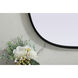 Brynn 36 X 24 inch Black Mirror in 24 x 36