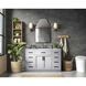 Alden 54 X 35 inch Grey Bathroom Vanity Cabinet