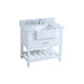 Clement 36 X 22 X 34 inch White Bathroom Vanity Cabinet