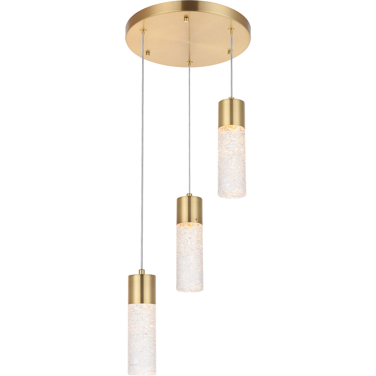Constellation LED 11.8 inch Gold Pendant Ceiling Light