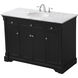 Clarence 48 X 22 X 35 inch Black Vanity Sink Set