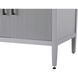 Blakely 84 X 34 inch Grey Bathroom Vanity Cabinet