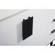 Eugene 60 X 22 X 33.5 inch White Vanity Sink Set