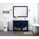 Larkin 48 X 22 X 34 inch Blue Vanity Sink Set