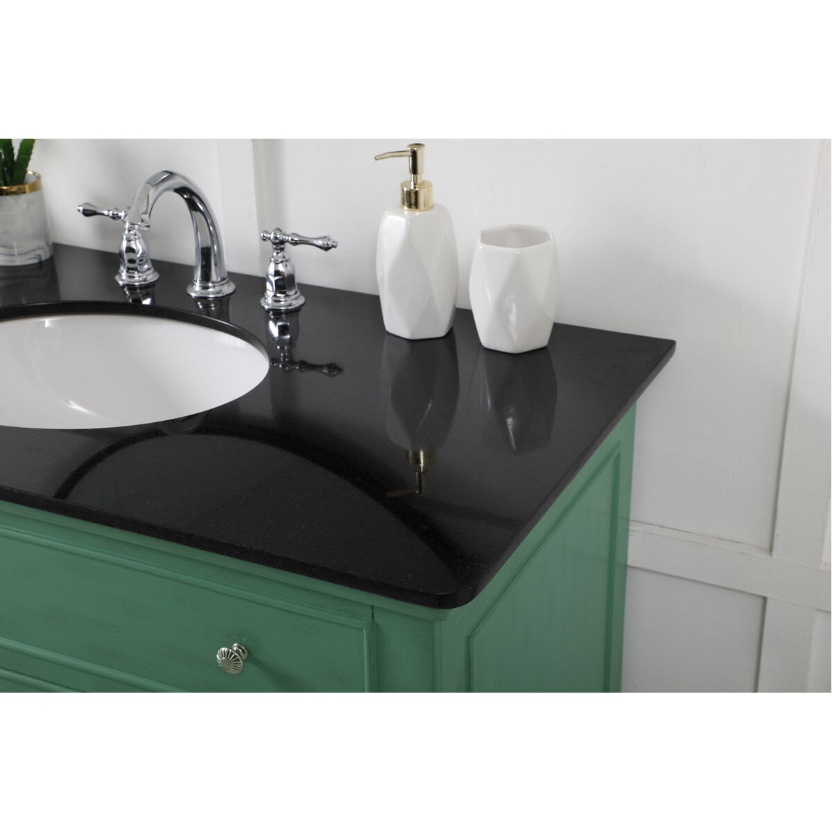 Otto 42 X 21 X 35 inch Vintage Mint Vanity Sink Set