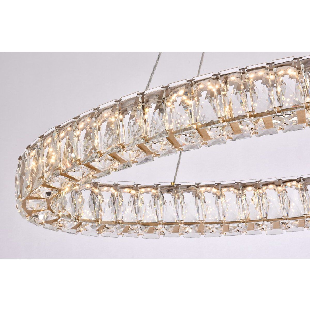 Monroe 1 Light 36 inch Gold Pendant Ceiling Light