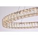 Monroe 1 Light 36 inch Gold Pendant Ceiling Light