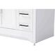 Remington 42 X 35 inch White Bathroom Vanity Cabinet