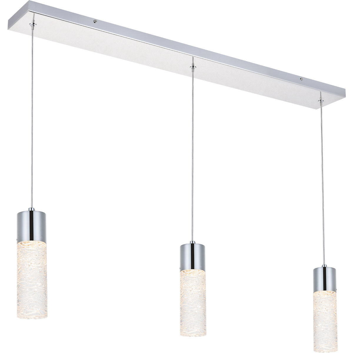 Constellation LED 36 inch Chrome Pendant Ceiling Light