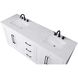 Chase 72 X 34 inch White Bathroom Vanity Cabinet