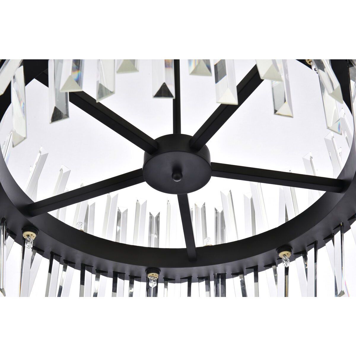 Serephina 14 Light 25 inch Black Pendant Ceiling Light
