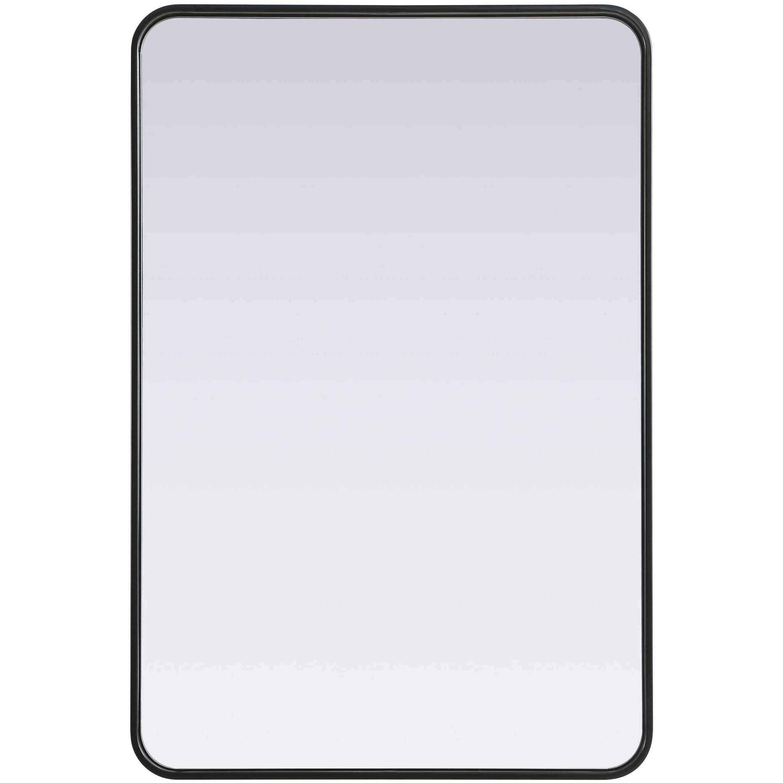 Remy 40 X 27 inch Black Mirror