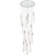 Aurora 13 Light 30 inch Chrome Chandelier Ceiling Light