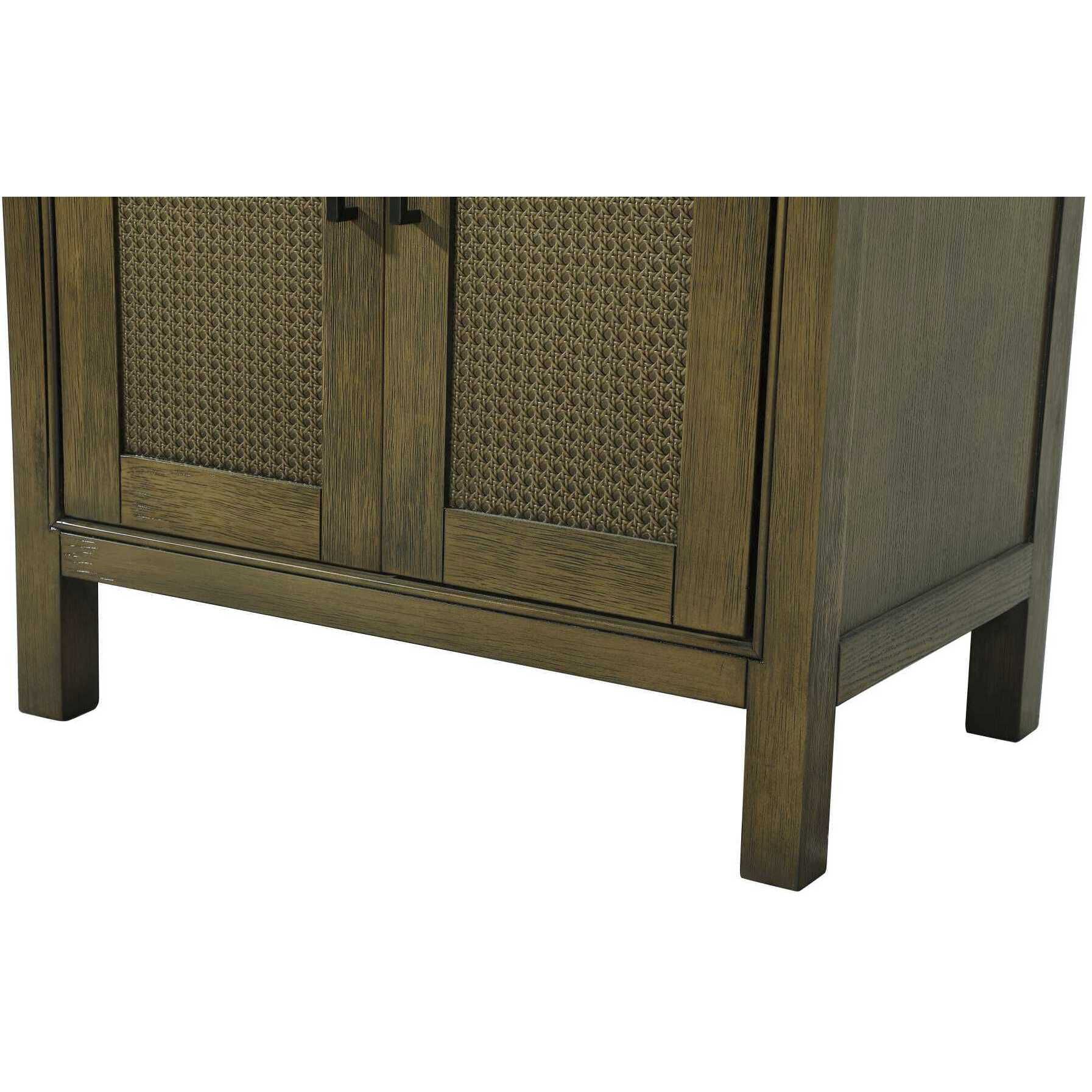Alina Hazel Oak Bathroom Storage Cabinet