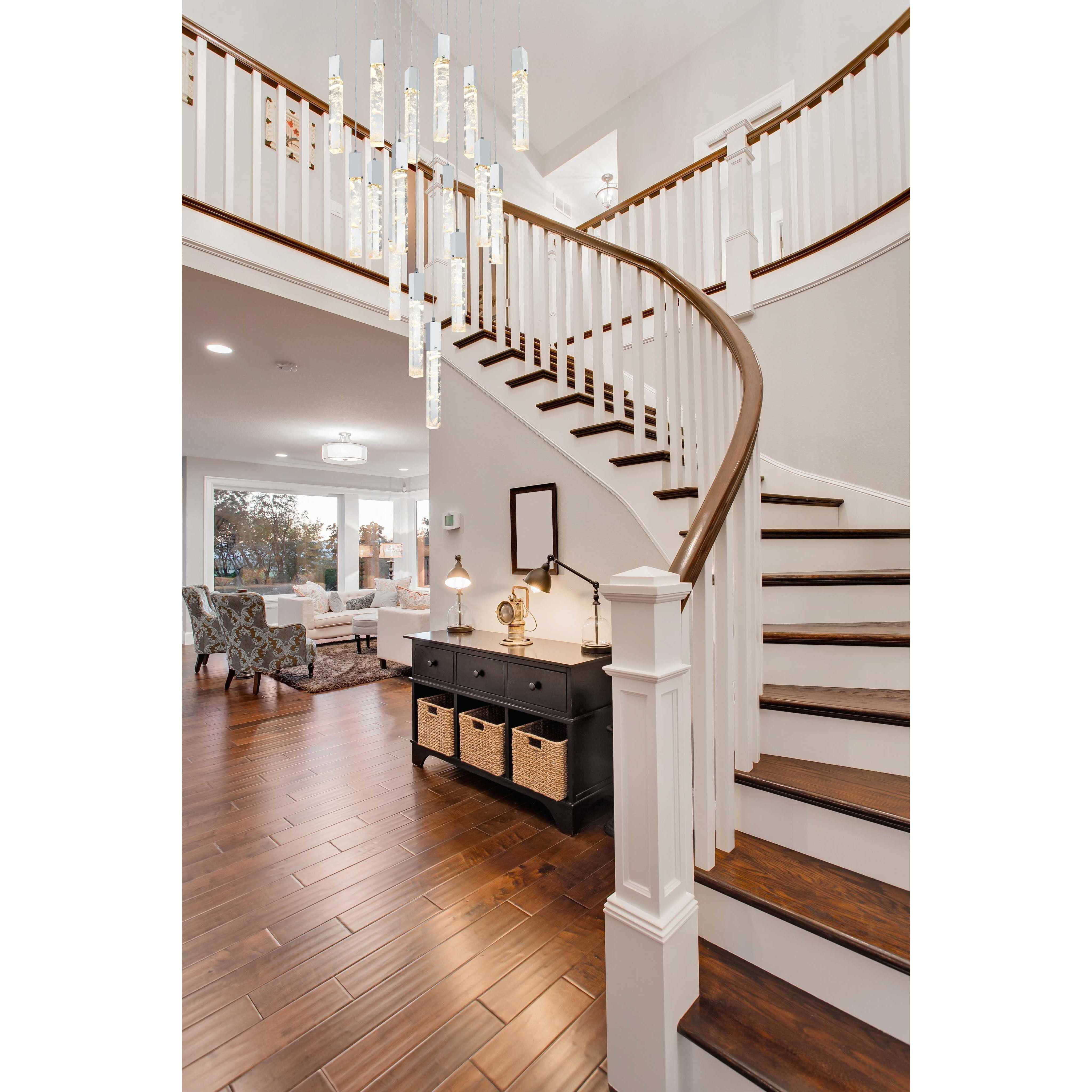 Aurora 16 Light 30 inch Black Pendant Ceiling Light