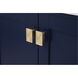 Irene 60 X 22 X 34 inch Blue Vanity Sink Set
