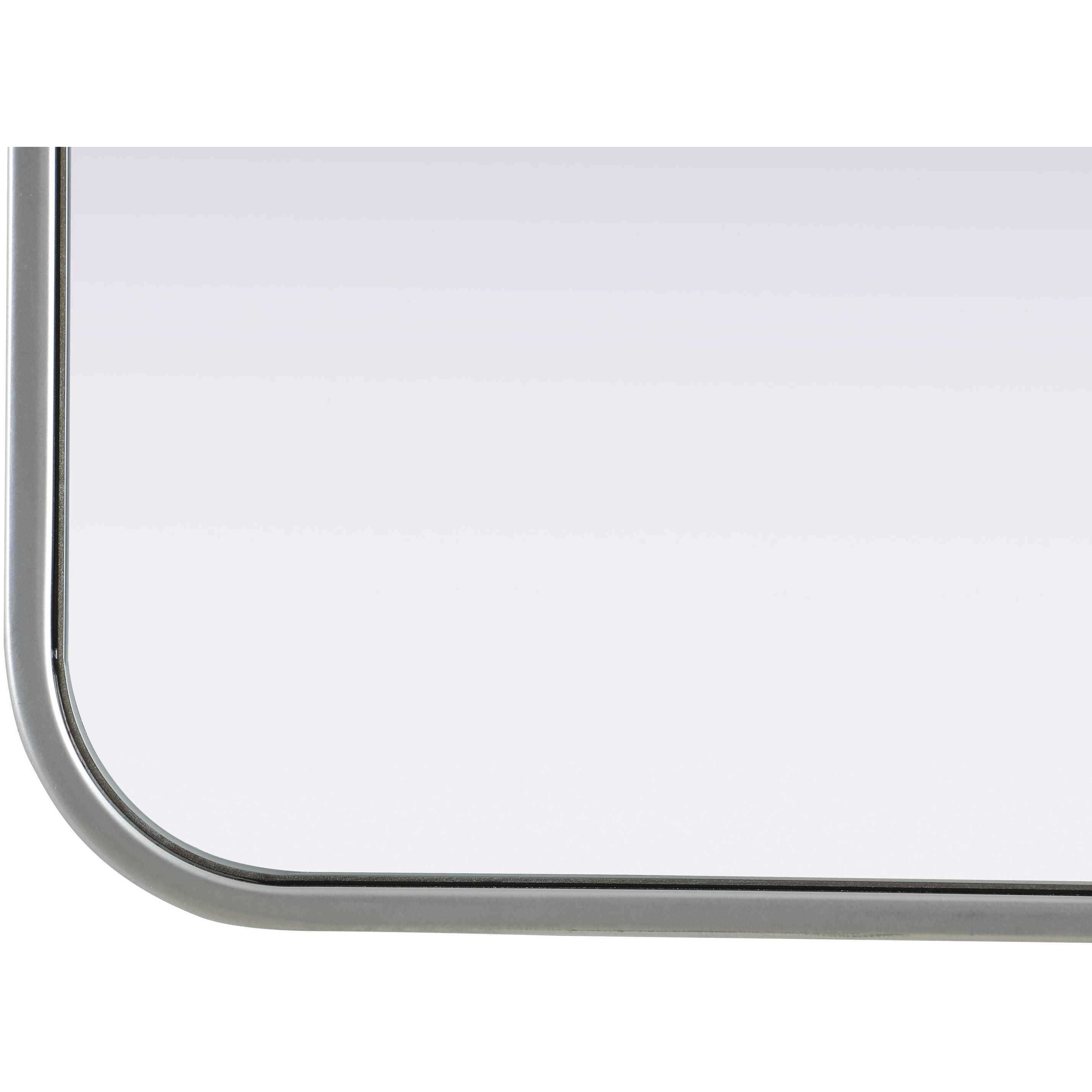 Remy 36 X 30 inch Silver Mirror