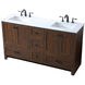 Soma 60 X 19 X 34 inch Expresso Vanity Sink Set