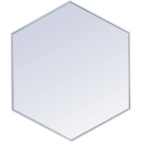 Eternity 38 X 32 inch Silver Wall Mirror