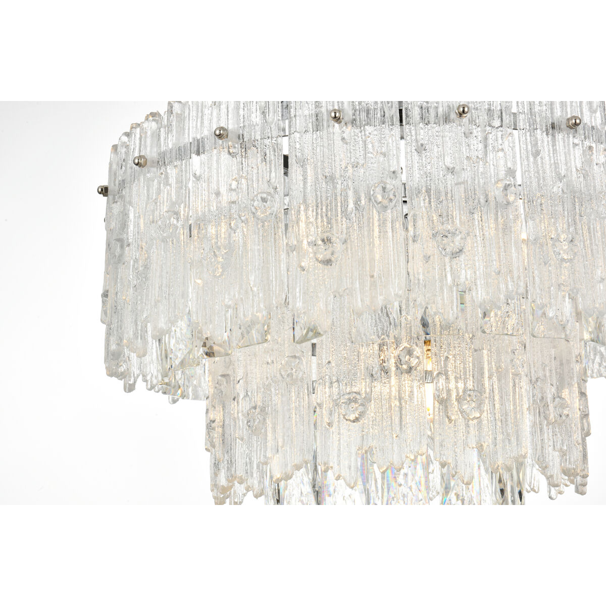 Emilia 4 Light 15 inch Chrome Flush Mount Ceiling Light