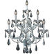 Maria Theresa 7 Light 22 inch Chrome Wall Sconce Wall Light in Clear, Royal Cut