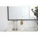Monet 40 X 36 inch Black Wall Mirror