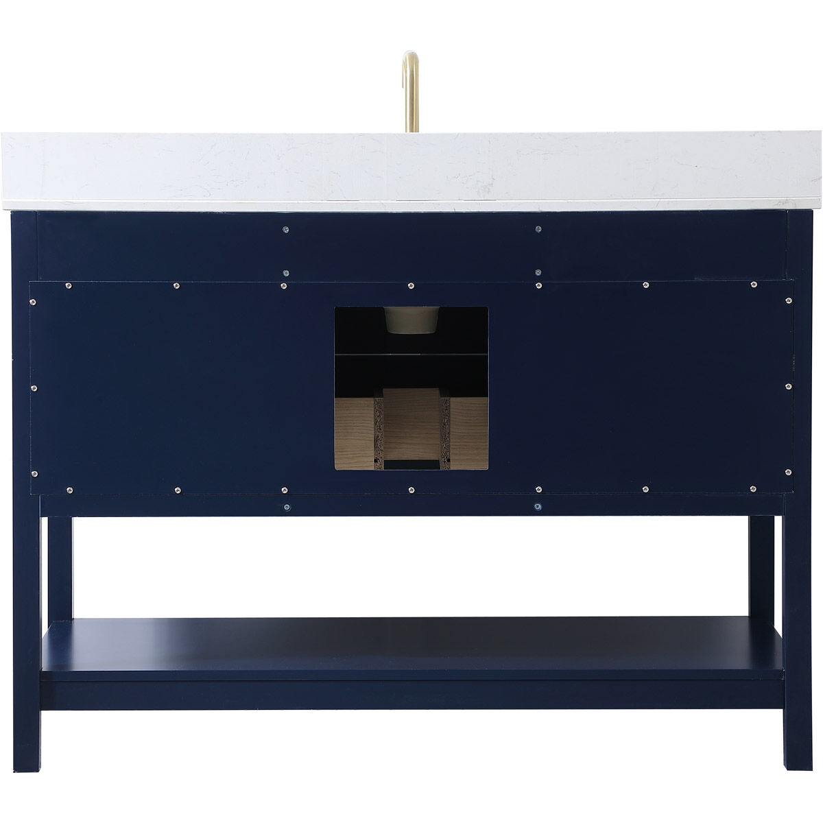 Sinclaire 48 X 22 X 34 inch Blue Vanity Sink Set