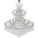 Maria Theresa 84 Light 96 inch Chrome Chandelier Ceiling Light