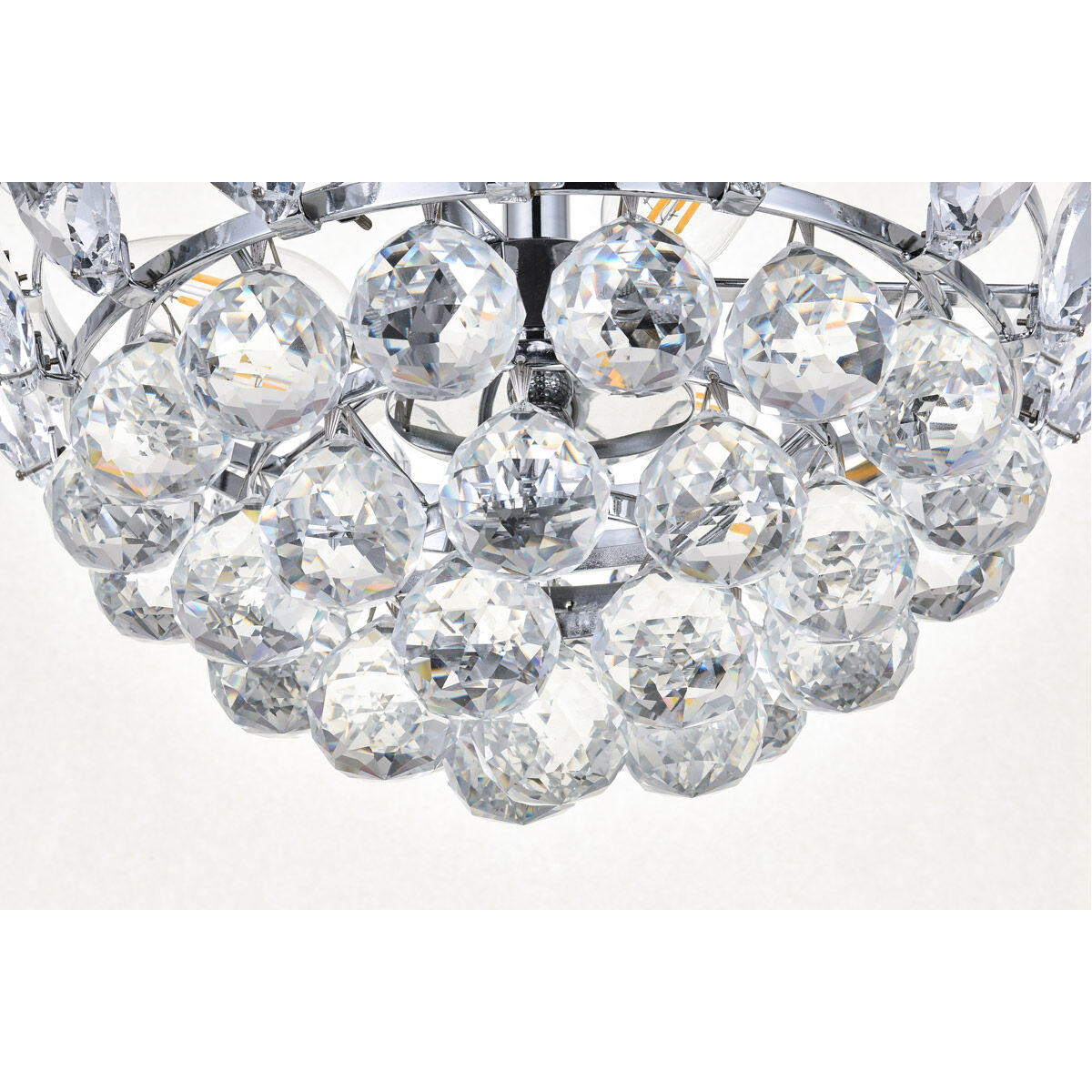 Emilia 3 Light 14 inch Chrome Pendant Ceiling Light