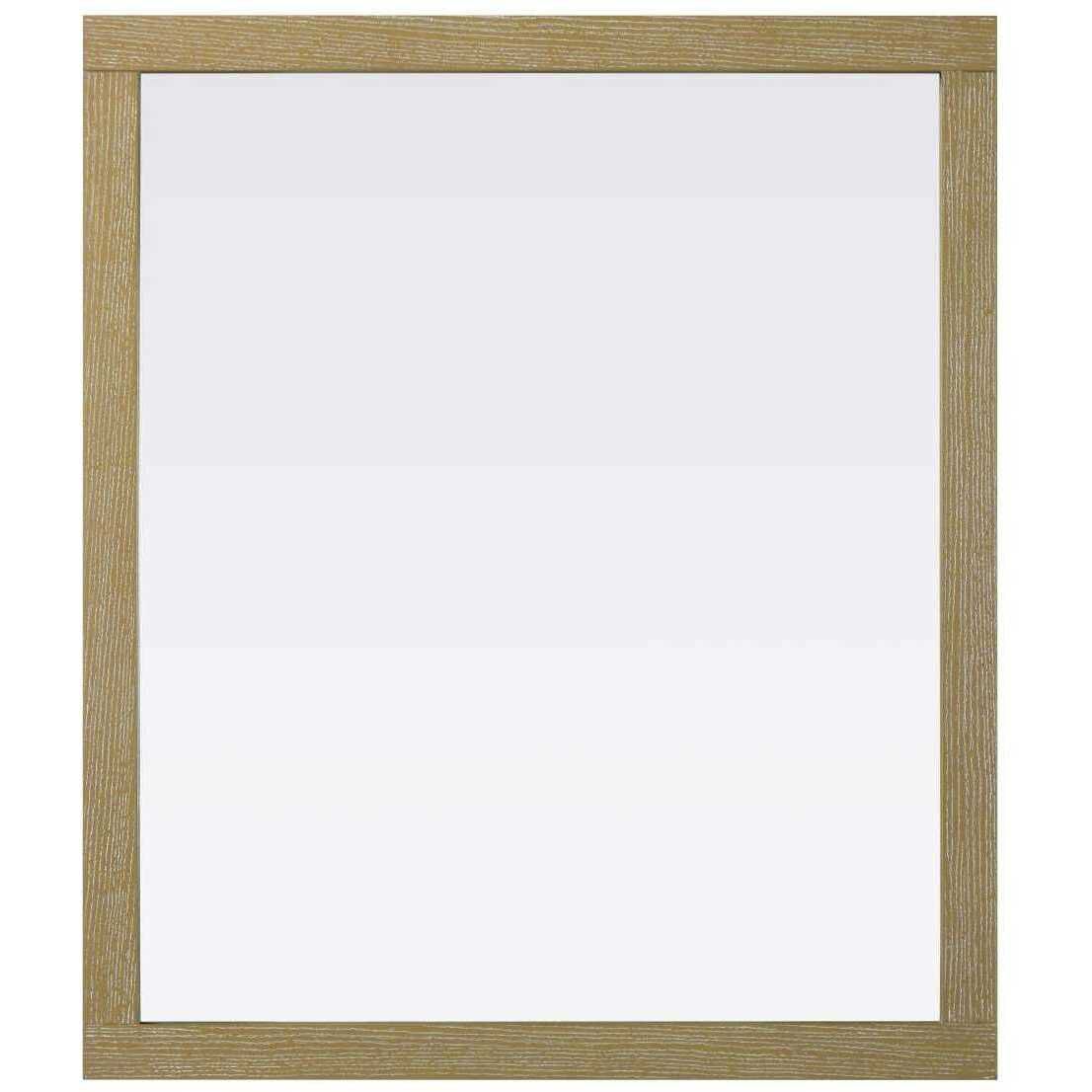 Norah 42 X 36 inch Linen Oak Mirror