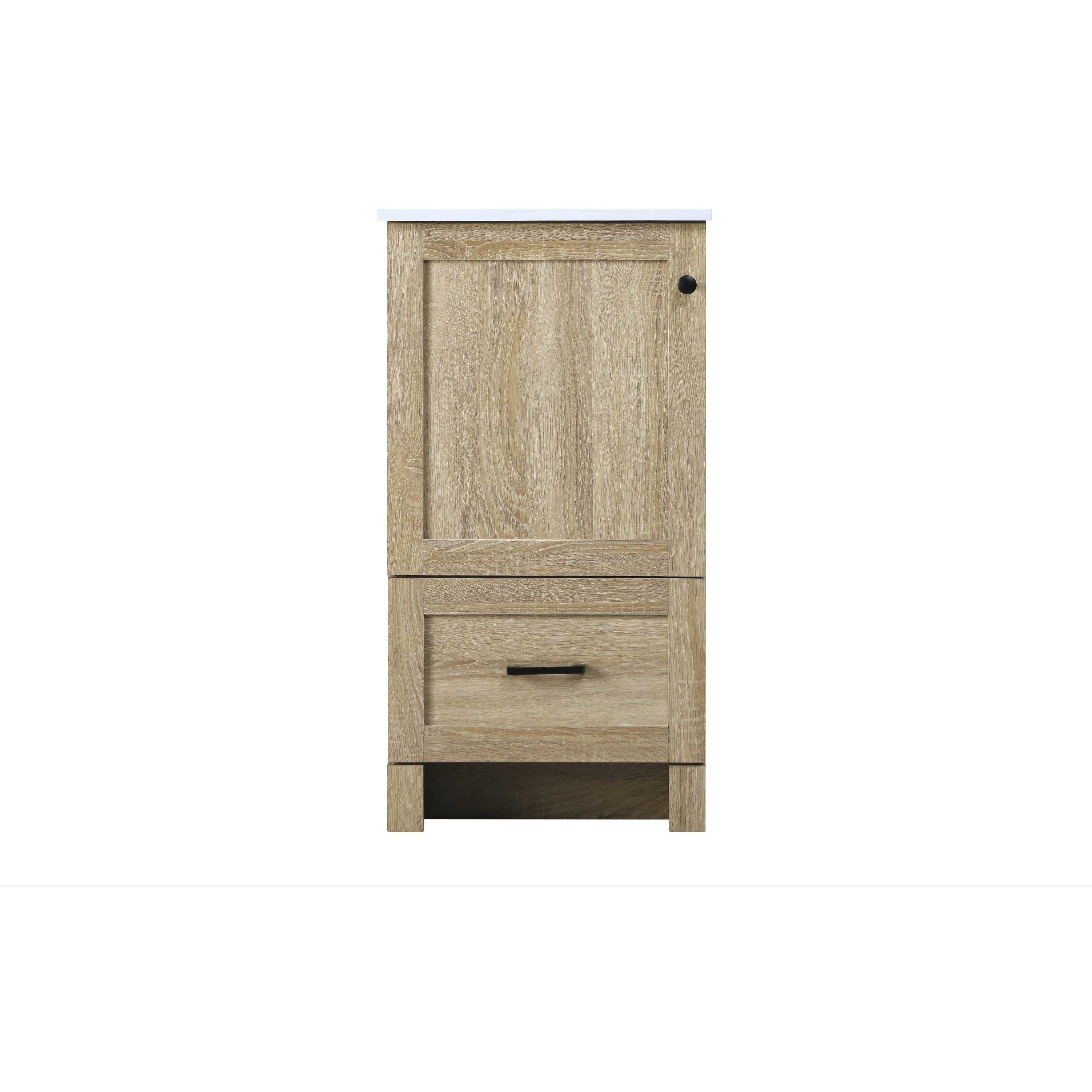 Soma 18 X 34 inch Mango Wood Bathroom Vanity Cabinet