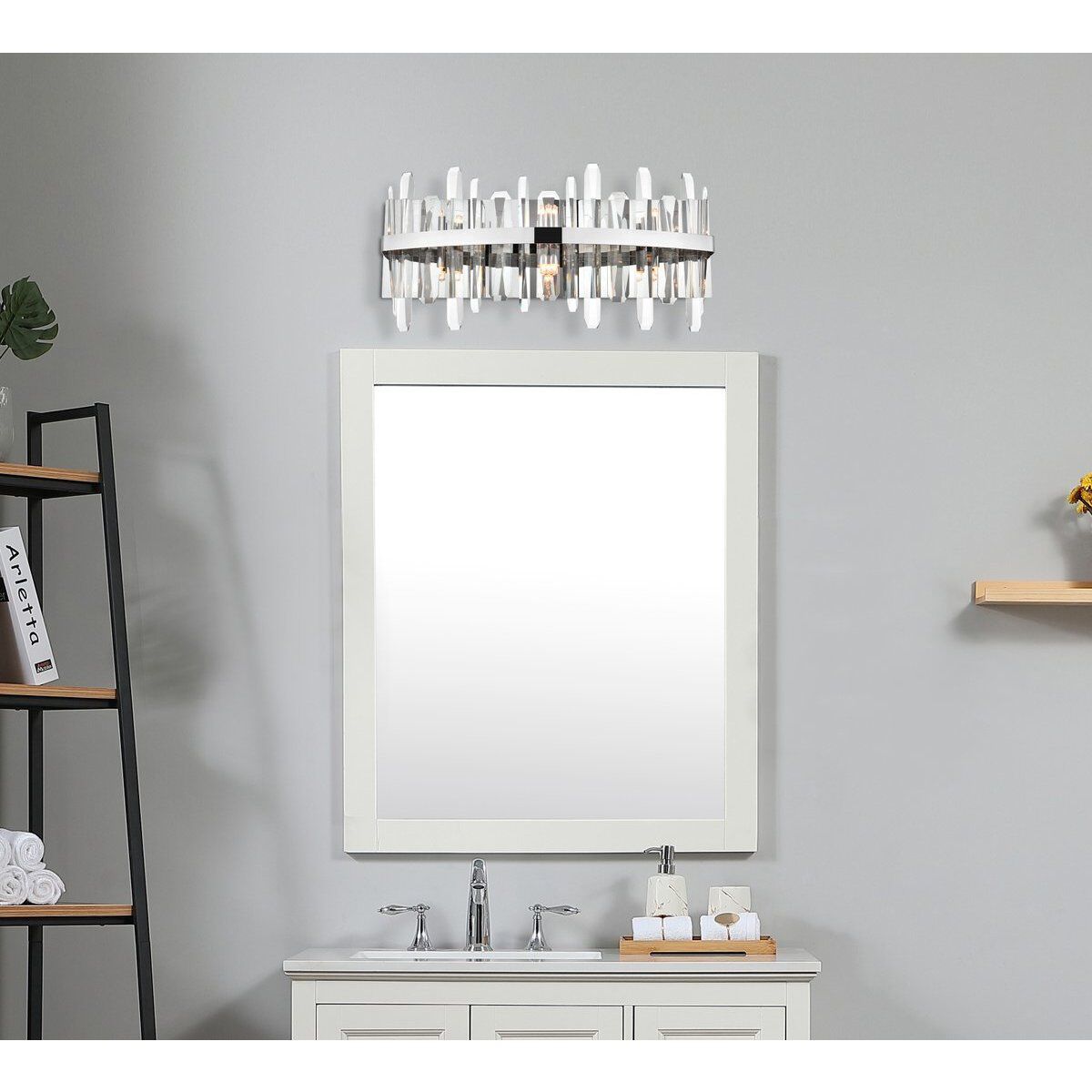 Chrome bath sconce outlet