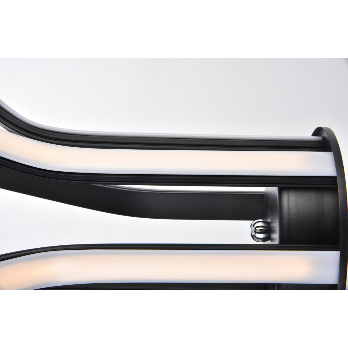 Dahlia LED 18.2 inch Black Pendant Ceiling Light