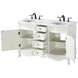 Danville 54 X 36 inch Antique White Bathroom Vanity Cabinet
