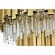 Willow 8 Light 24 inch Satin Gold Chandelier Ceiling Light